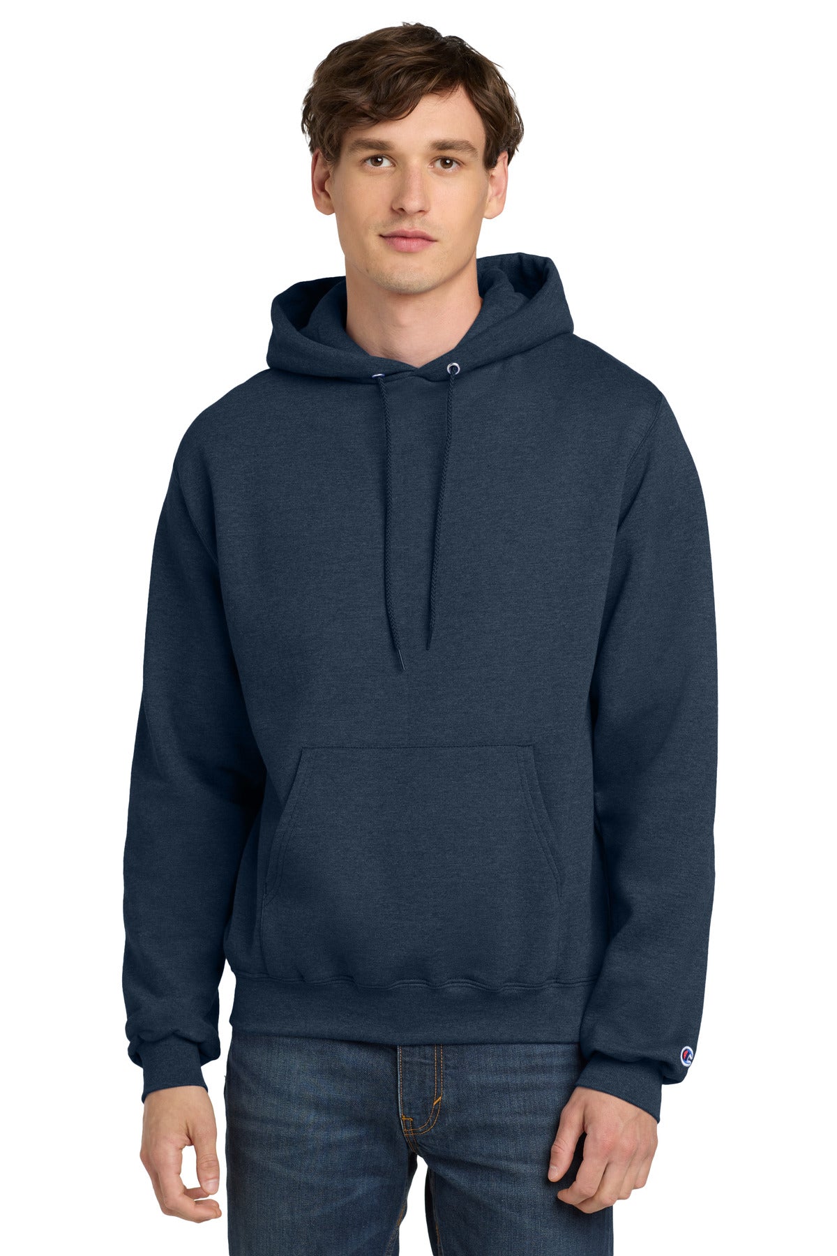 Custom Embroidered Champion Sweatshirts/Fleece in Navy Heather