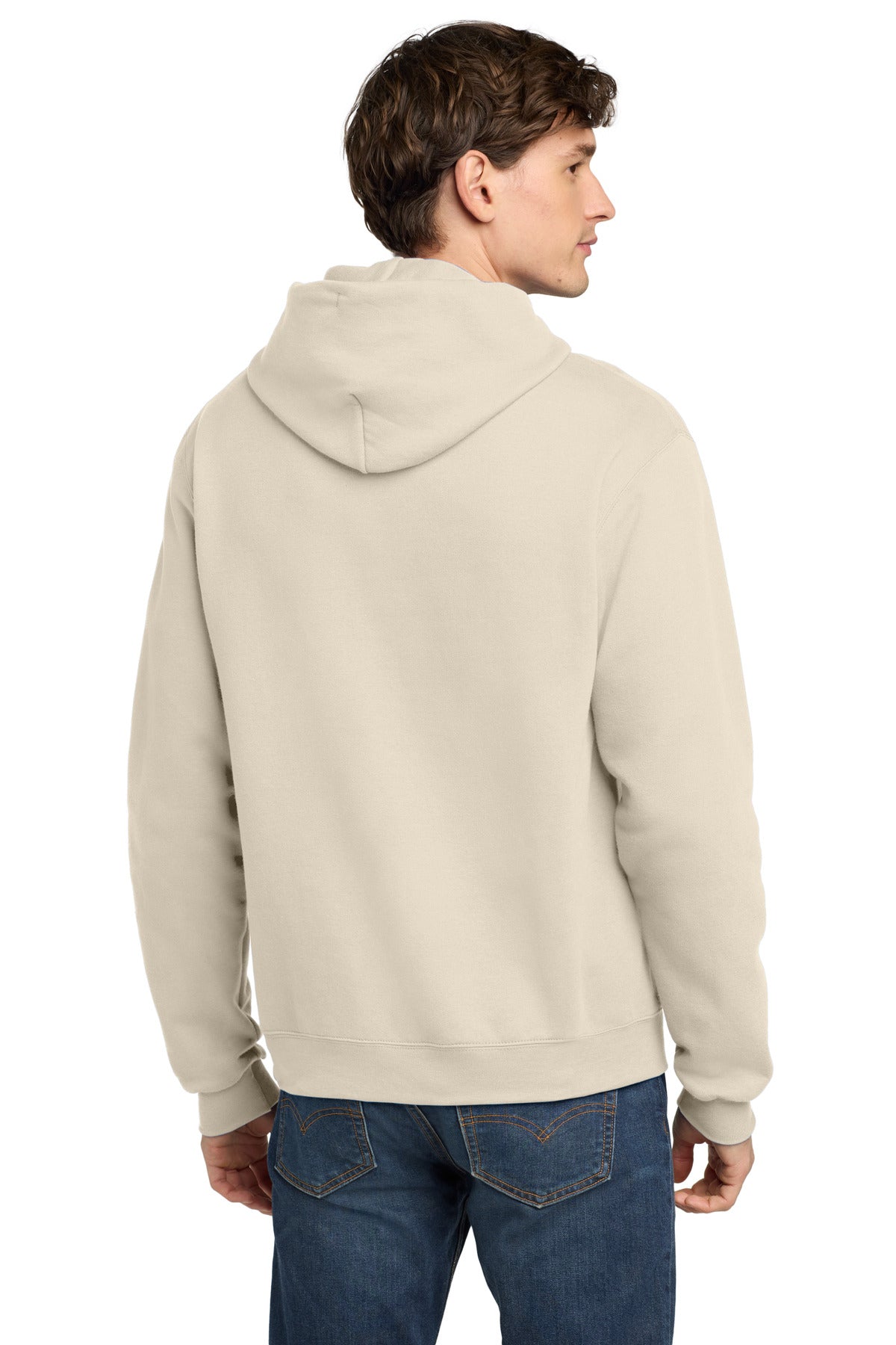 Custom Embroidered Champion Sweatshirts/Fleece in Sand