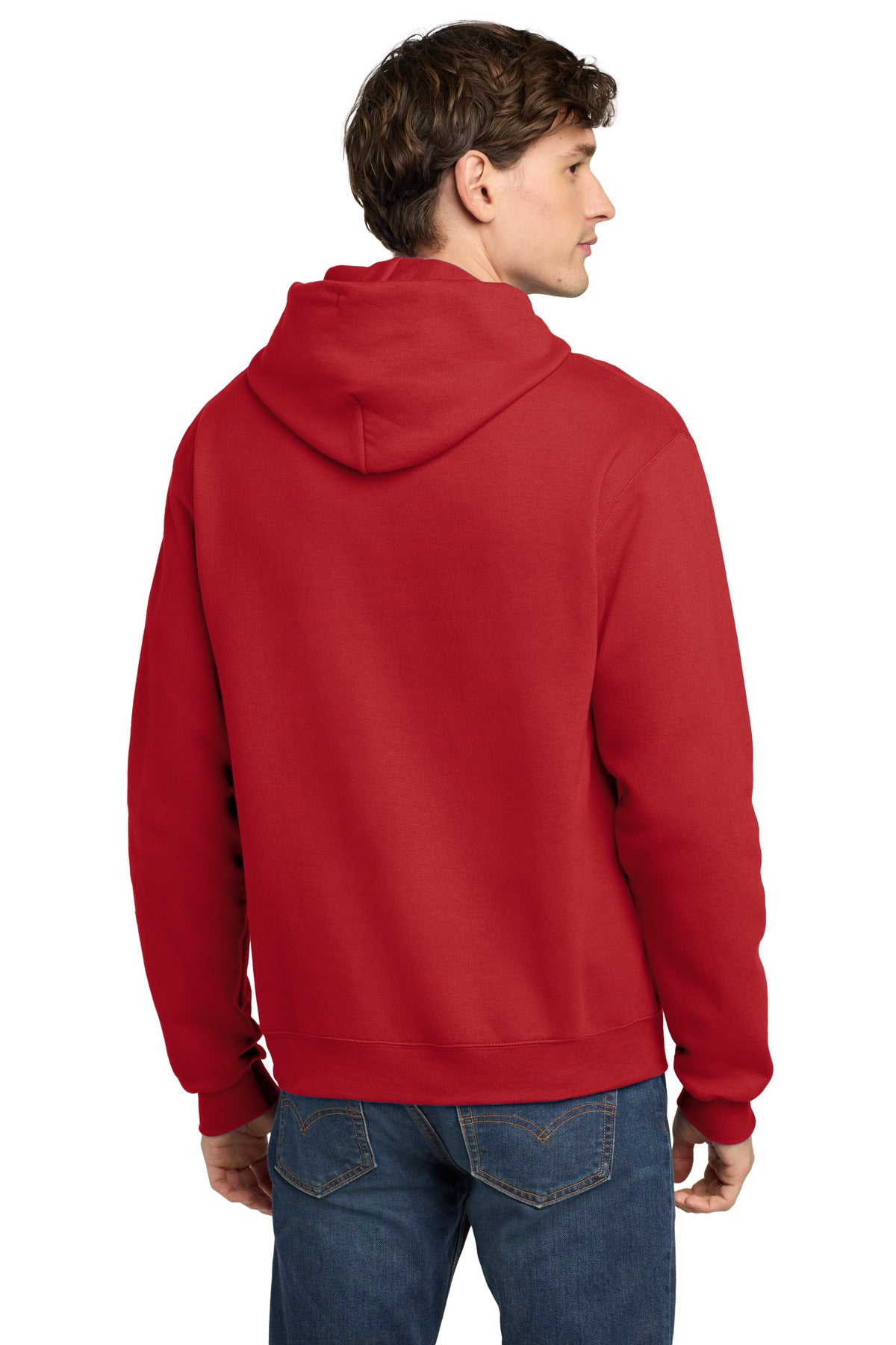Custom Embroidered Champion Sweatshirts/Fleece in Scarlet