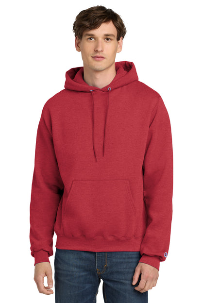 Custom Embroidered Champion Sweatshirts/Fleece in Scarlet Heather