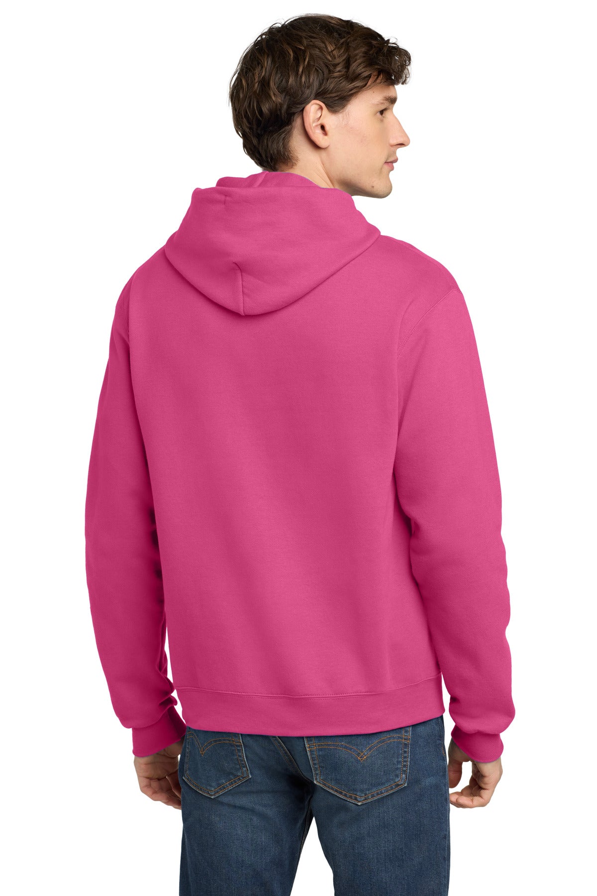 Custom Embroidered Champion Sweatshirts/Fleece in Wow Pink