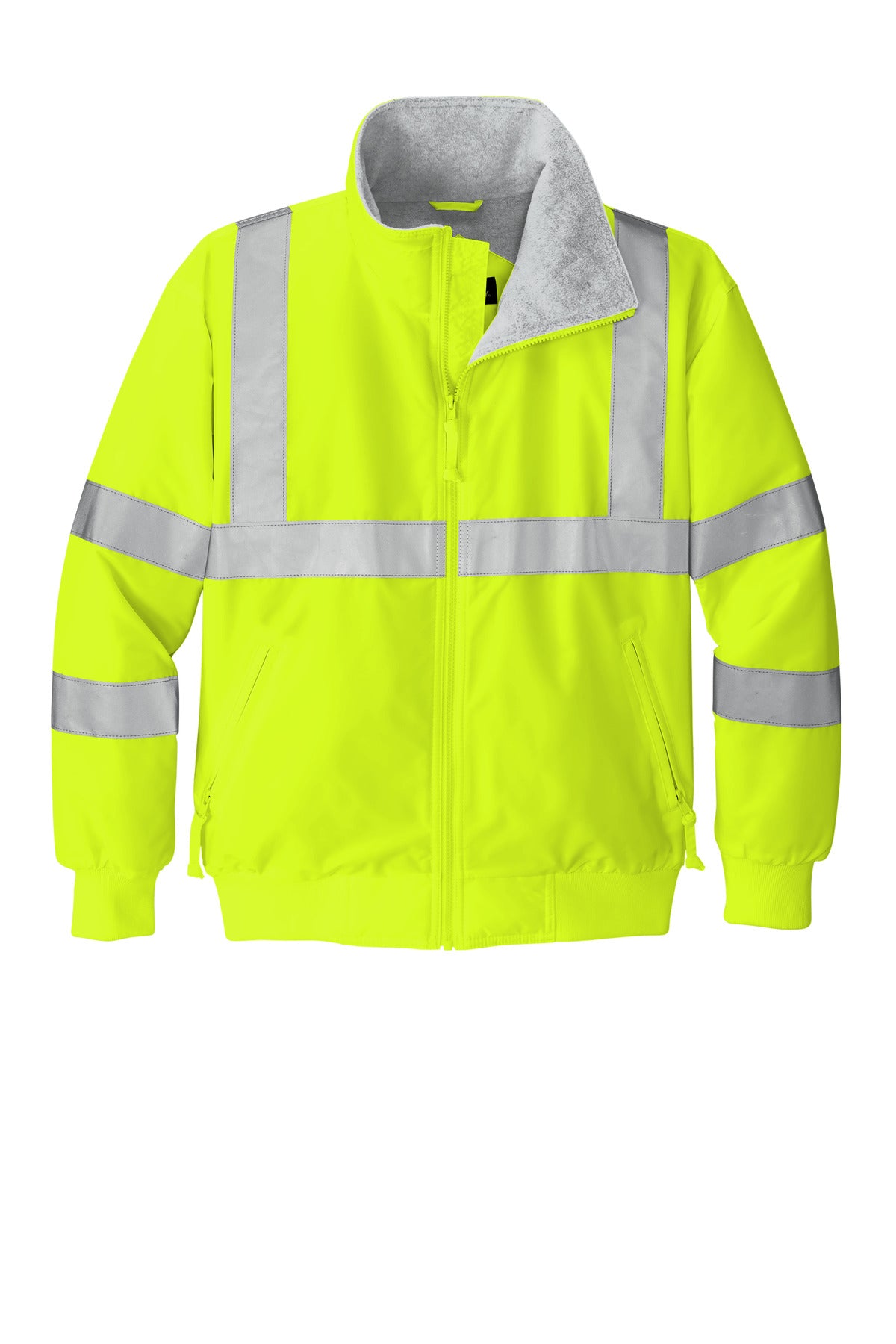 Custom Embroidered Port Authority Outerwear in Safety Yellow