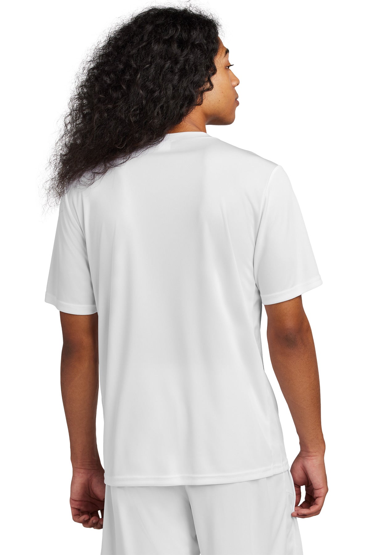 Custom Embroidered Sport-Tek Competitor United V-Neck ST101,White/ White