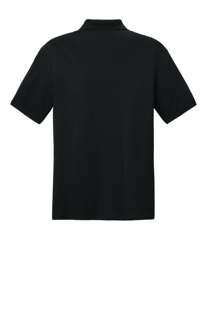 Sport-Tek Competitor United Polo ST104 Black/ White