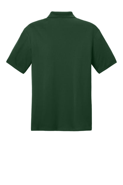 Sport-Tek Competitor United Polo ST104 Forest Green/ White