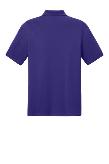 Sport-Tek Competitor United Polo ST104 Purple/ White