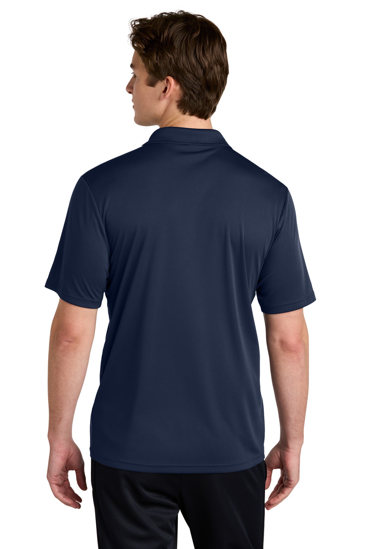 Custom Embroidered Sport-Tek Competitor United Polo ST104,True Navy/ White