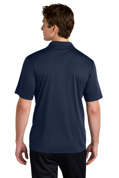 Custom Embroidered Sport-Tek Competitor United Polo ST104,True Navy/ White