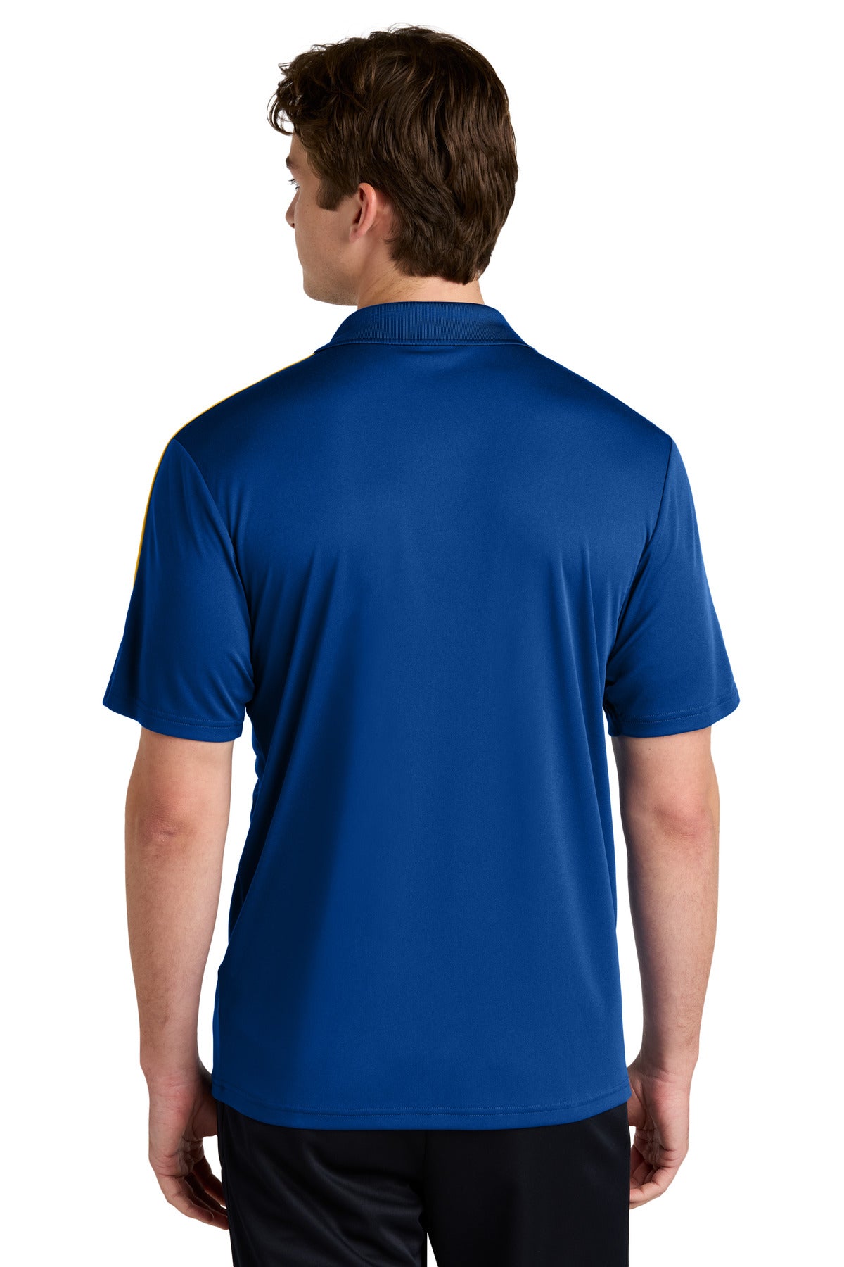 Custom Embroidered Sport-Tek Competitor United Polo ST104,True Royal/ Gold