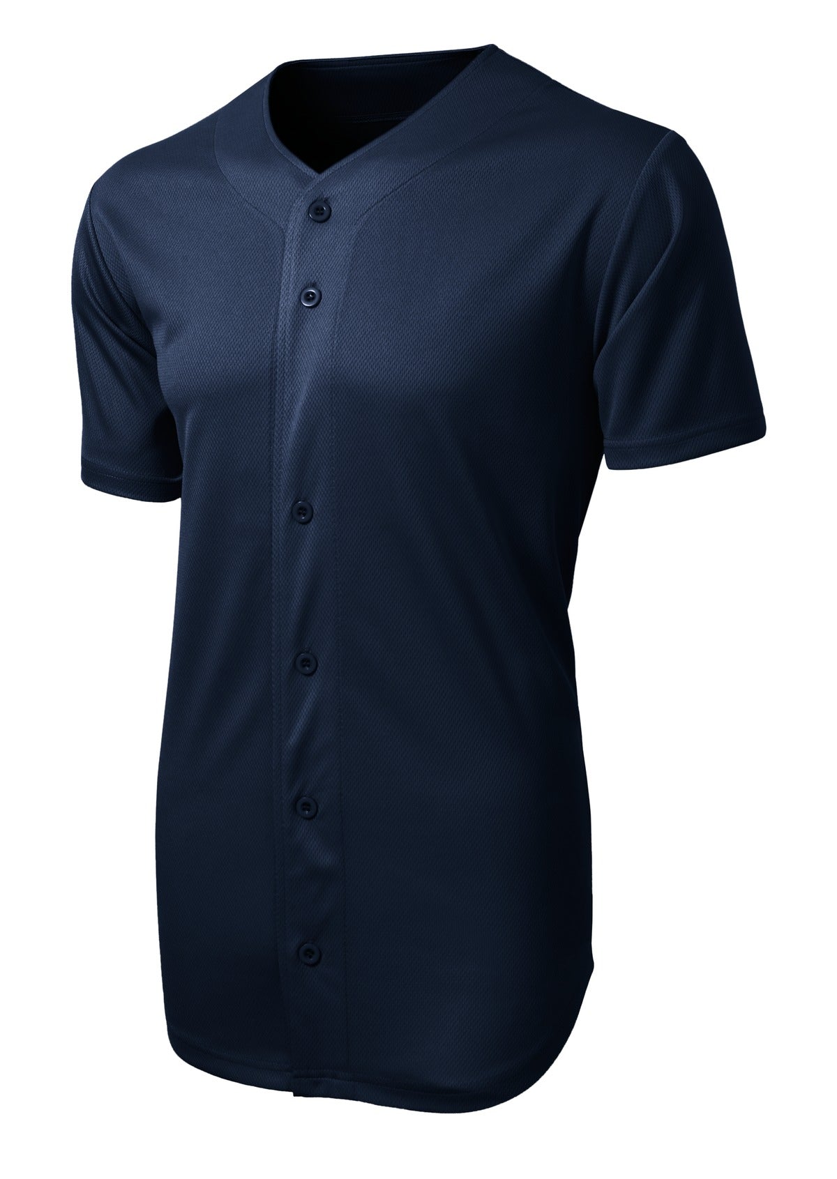 Sport-Tek PosiCharge Tough Mesh Full-Button Jersey. ST220
