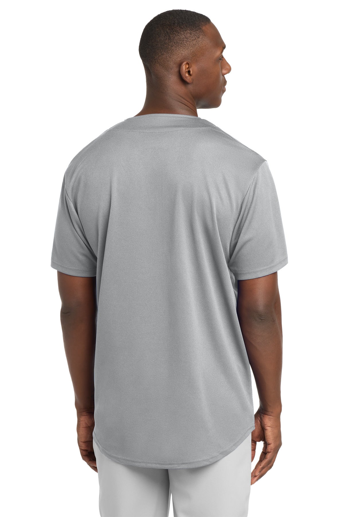 Custom Embroidered Sport-Tek Activewear in Silver