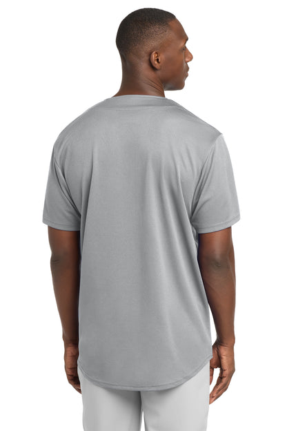 Custom Embroidered Sport-Tek Activewear in Silver