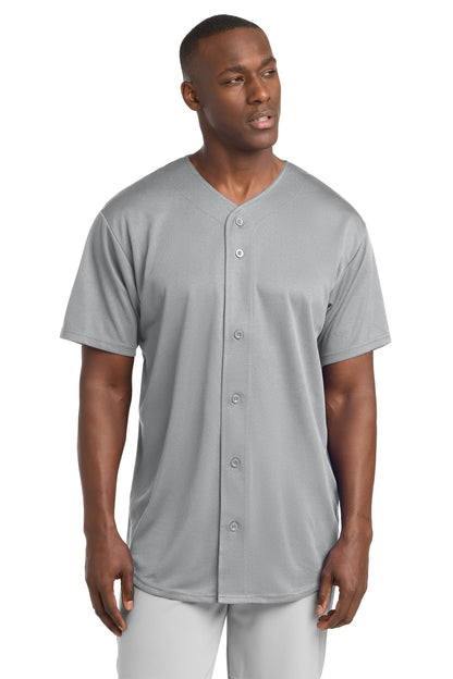 Custom Embroidered Sport-Tek Activewear in Silver