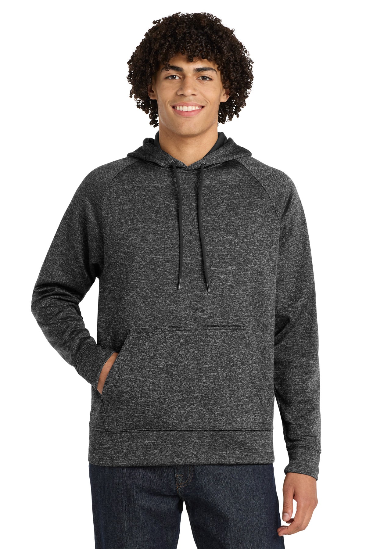 Custom Embroidered Sport-Tek Sweatshirts/Fleece in Grey-Black Electric