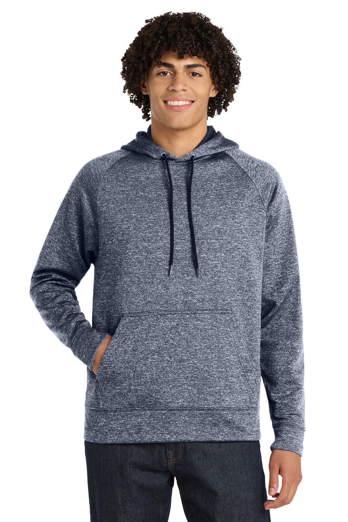 Custom Embroidered Sport-Tek Sweatshirts/Fleece in True Navy Electric