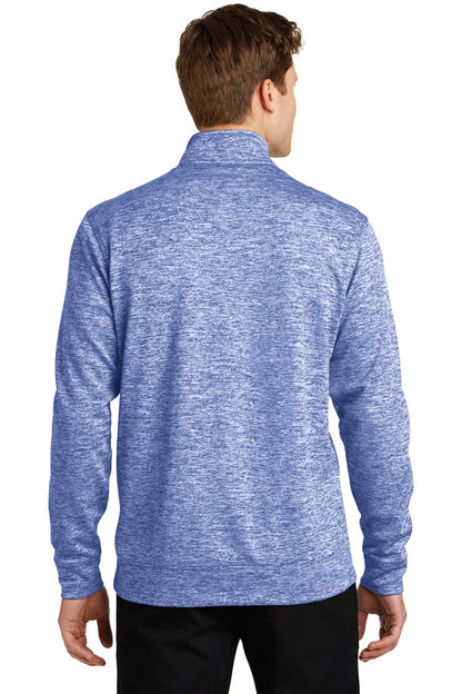 Custom Embroidered Sport-Tek PosiCharge Electric Heather Fleece 1/4-Zip Pullover. ST226,True Royal Electric