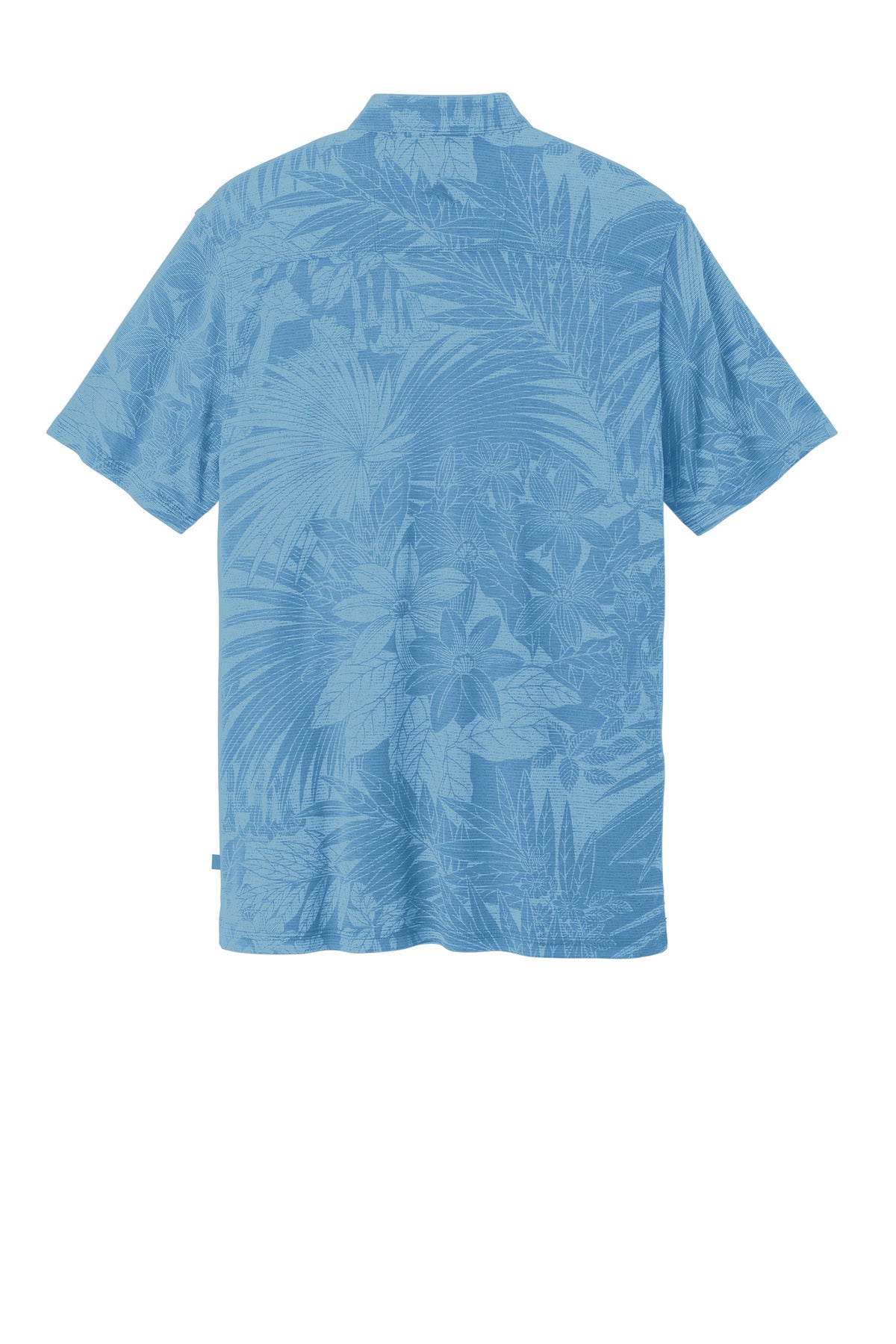Custom Embroidered Tommy Bahama Polos/Knits in Chambray Blue