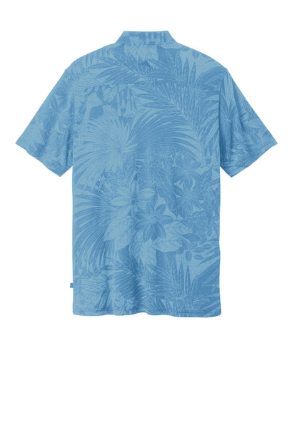 Custom Embroidered Tommy Bahama Polos/Knits in Chambray Blue