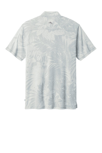 Custom Embroidered Tommy Bahama Polos/Knits in Zinc Grey
