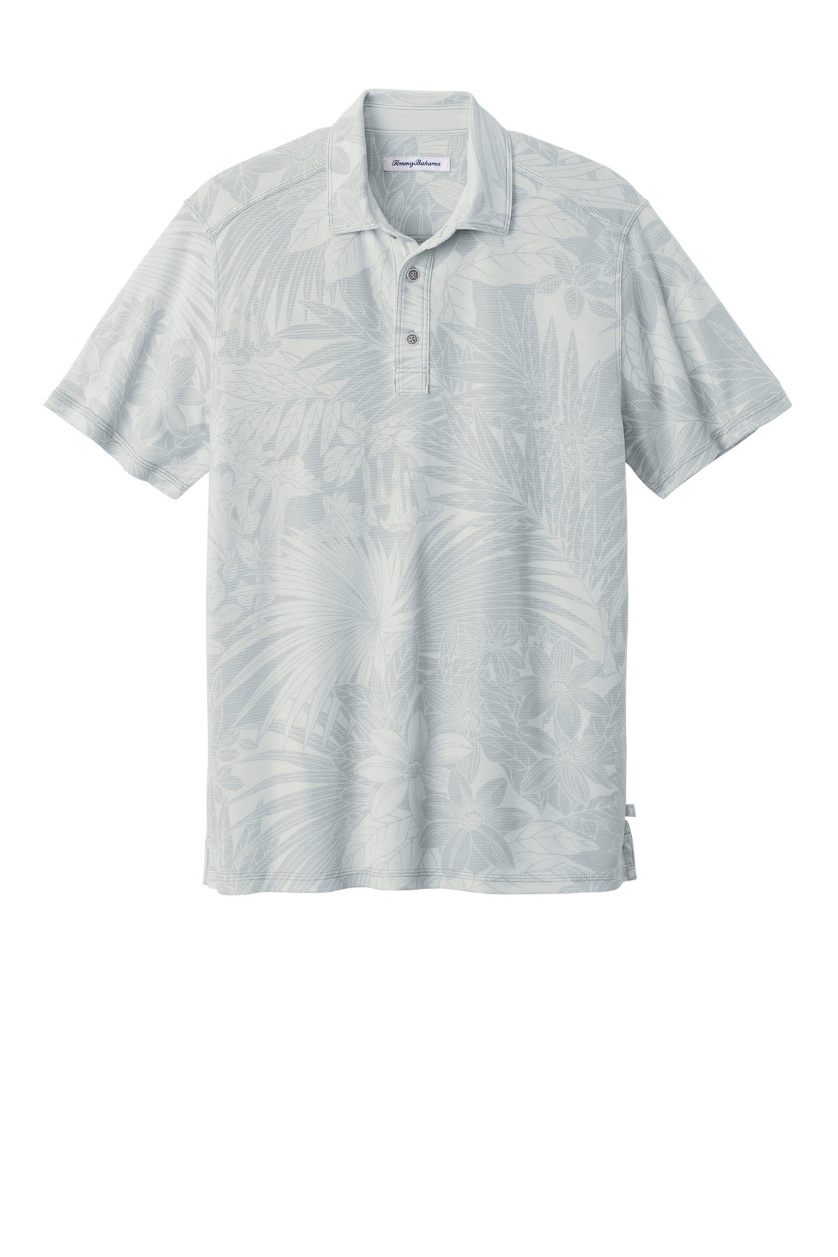 Custom Embroidered Tommy Bahama Polos/Knits in Zinc Grey