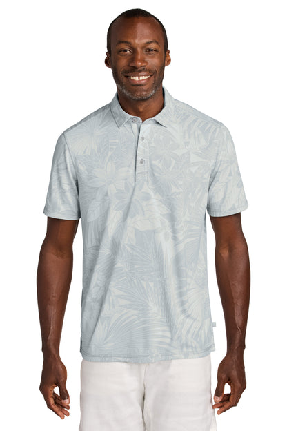 Custom Embroidered Tommy Bahama Polos/Knits in Zinc Grey