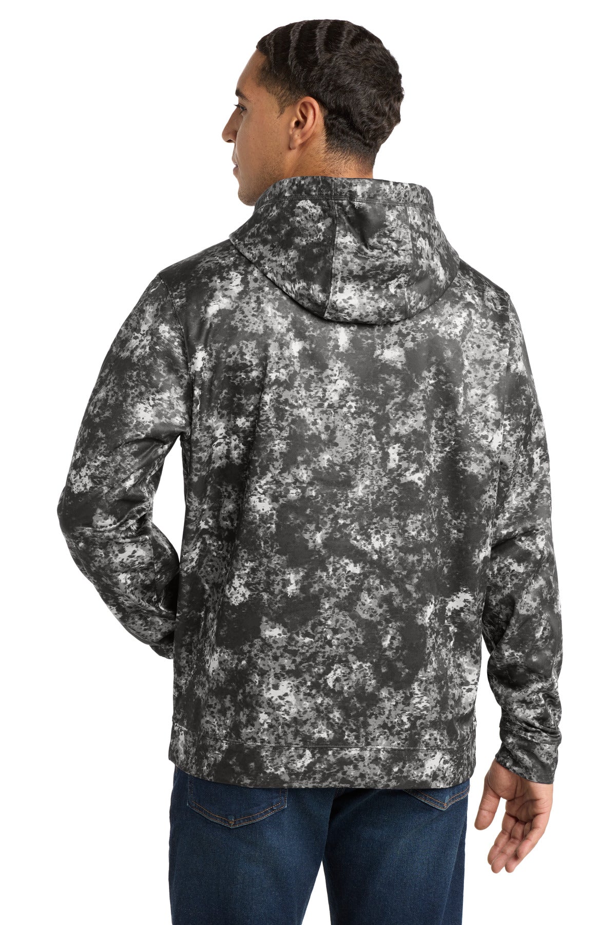 Custom Embroidered Sport-Tek Sweatshirts/Fleece in Black