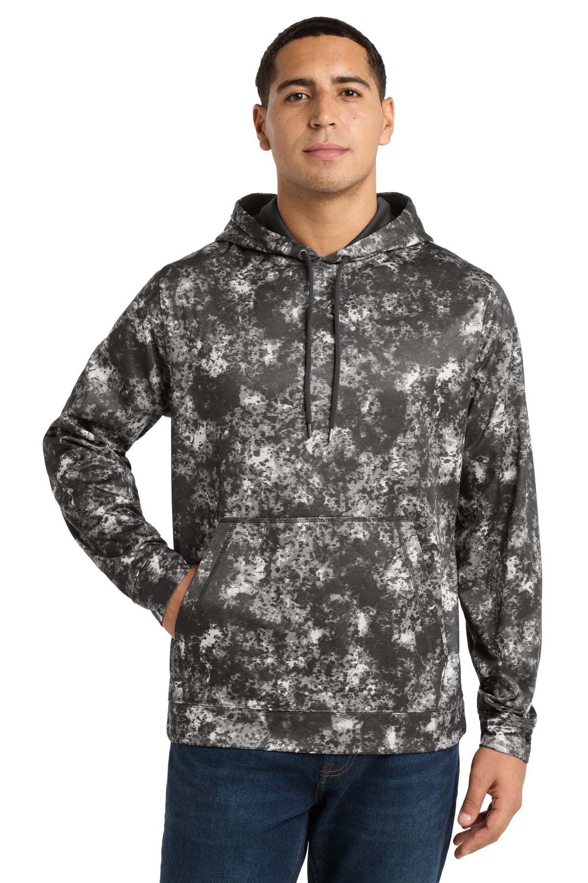 Custom Embroidered Sport-Tek Sweatshirts/Fleece in Black
