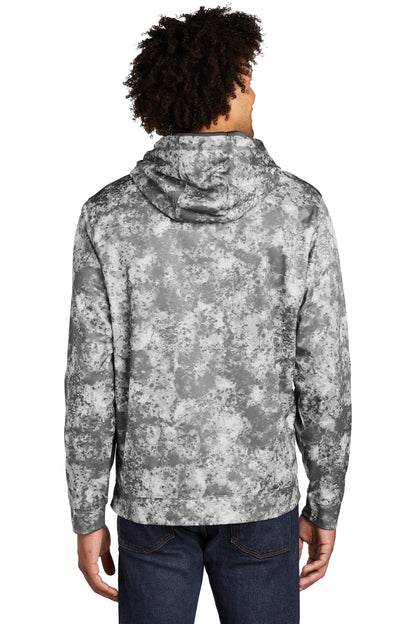 Custom Embroidered Sport-Tek Sport-Wick Mineral Freeze Fleece Hooded Pullover. ST230,Dark Smoke Grey