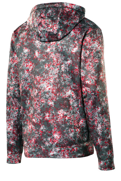 Custom Embroidered Sport-Tek Sweatshirts/Fleece in Deep Red