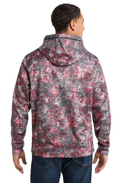 Custom Embroidered Sport-Tek Sweatshirts/Fleece in Deep Red