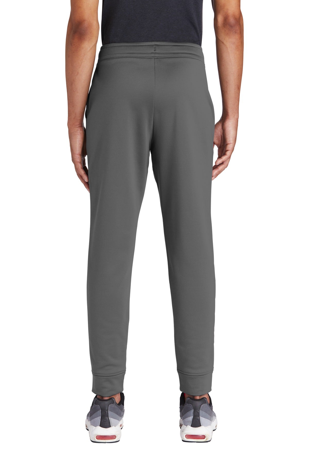 Custom Embroidered Sport-Tek  Sport-Wick  Fleece Jogger ST233,Dark Smoke Grey