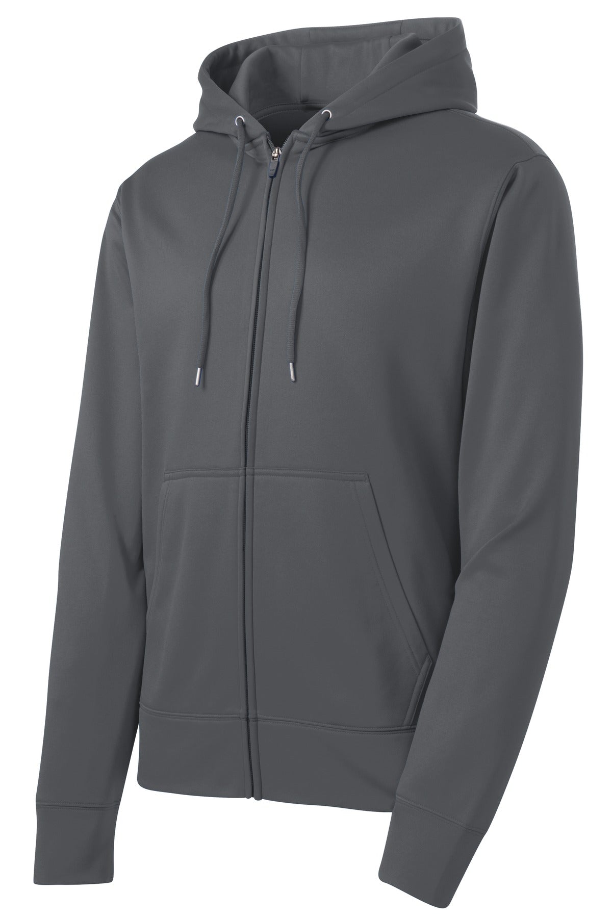 Sport-Tek Sport-Wick Fleece Full-Zip Hooded Jacket.  ST238