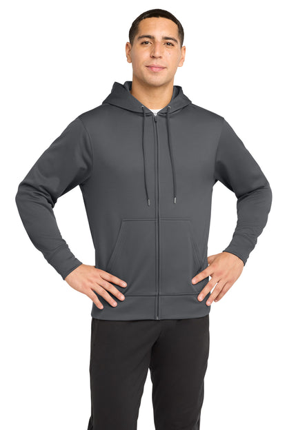 Custom Embroidered Sport-Tek Sweatshirts/Fleece in Dark Smoke Grey
