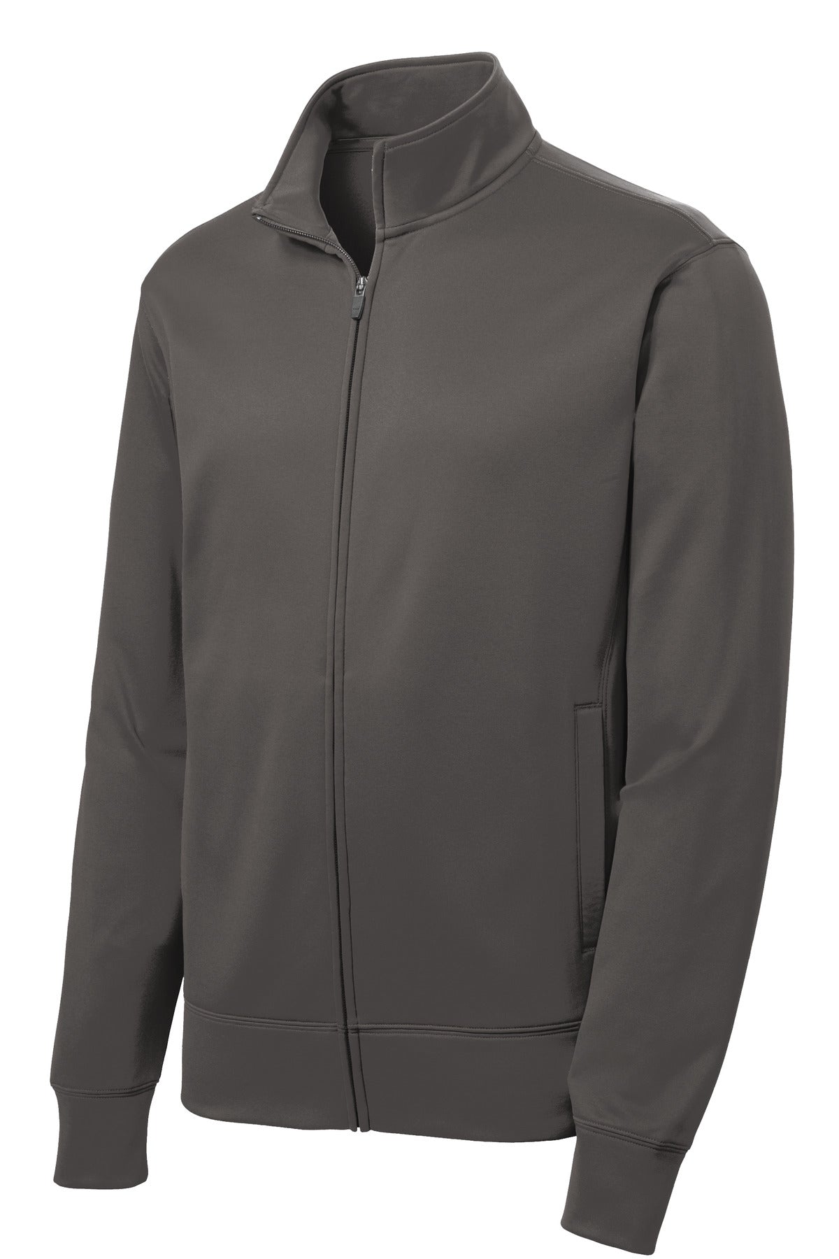 Sport-Tek Sport-Wick Fleece Full-Zip Jacket.  ST241