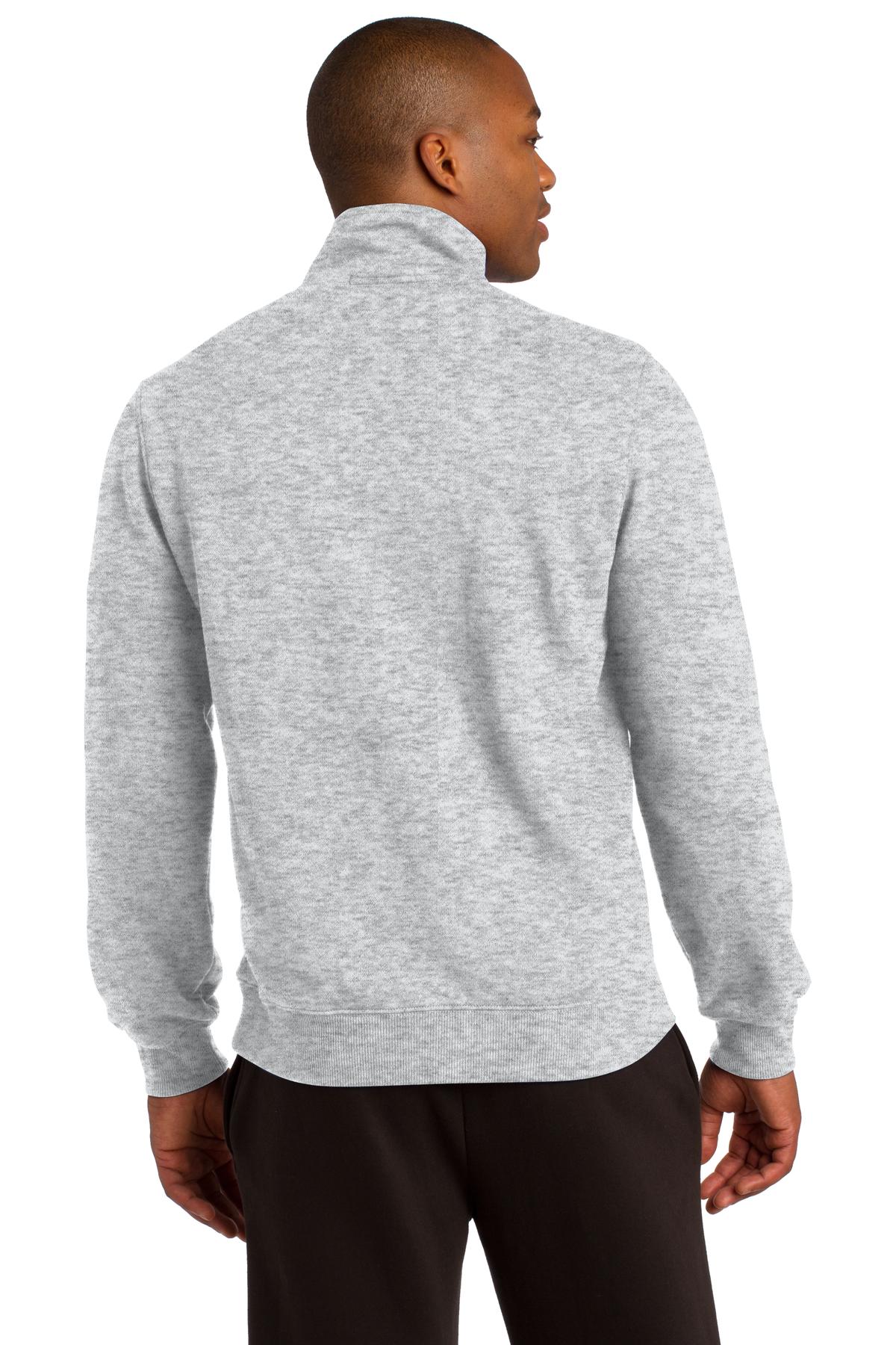 Custom Embroidered Sport-Tek 1/4-Zip Sweatshirt. ST253,Athletic Heather