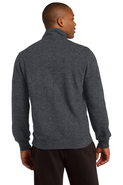 Custom Embroidered Sport-Tek 1/4-Zip Sweatshirt. ST253,Graphite Heather