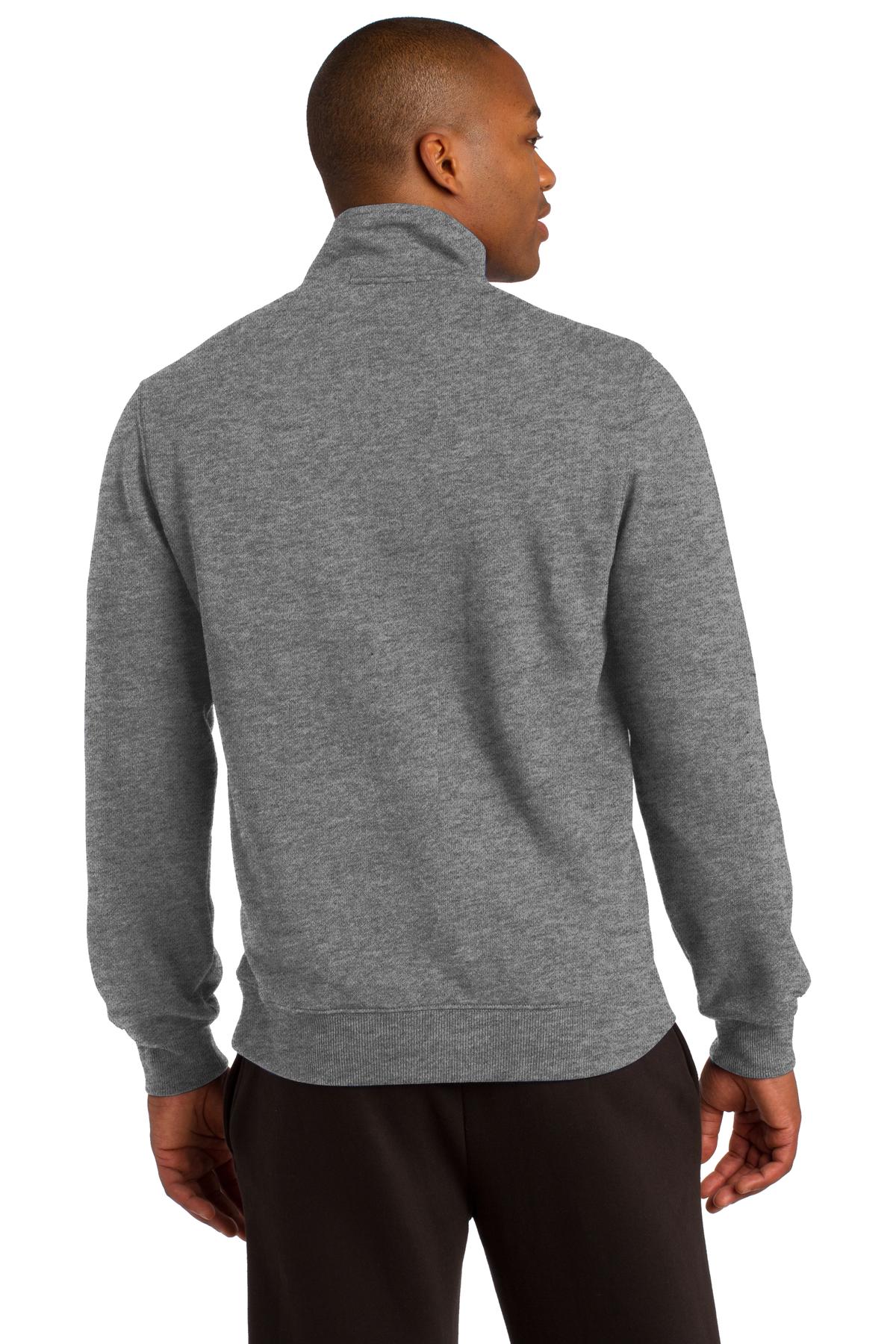 Custom Embroidered Sport-Tek 1/4-Zip Sweatshirt. ST253,Vintage Heather