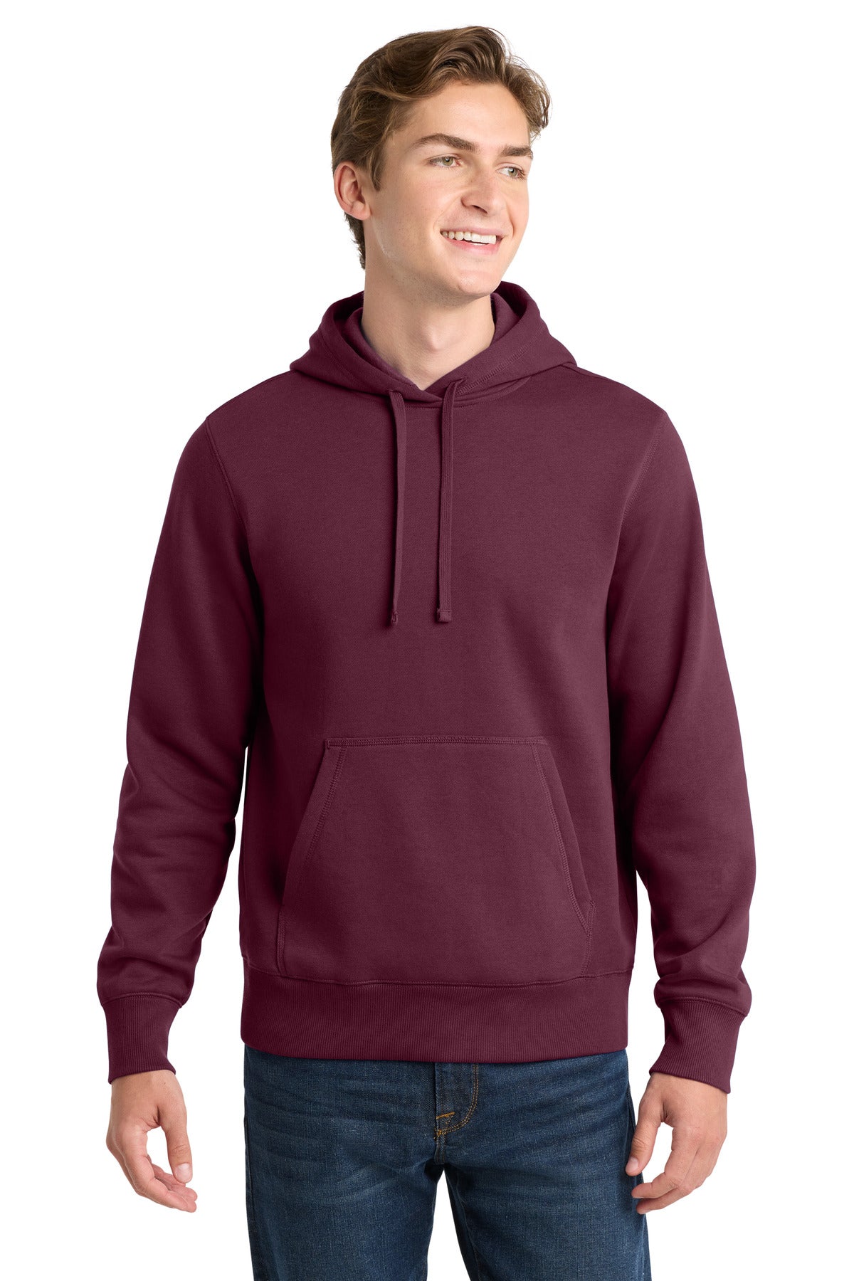 Custom Embroidered Sport-Tek Sweatshirts/Fleece in Maroon