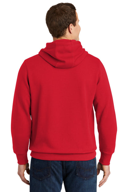 Custom Embroidered Sport-Tek Pullover Hooded Sweatshirt. ST254,True Red