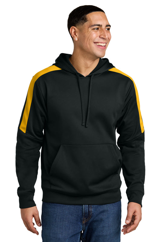 Custom Embroidered Sport-Tek Sweatshirts/Fleece in Black/ Gold