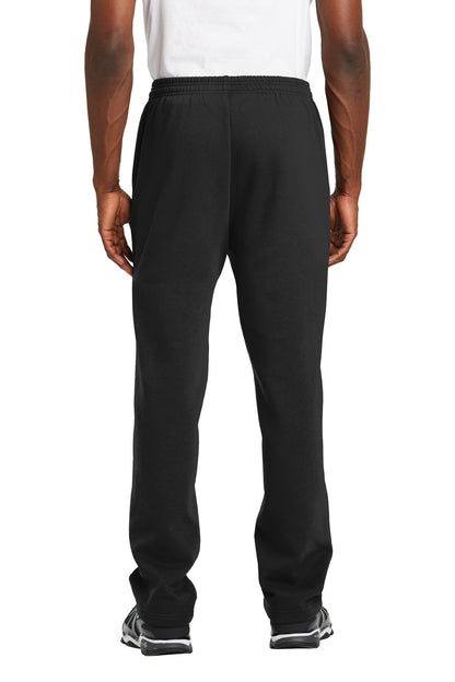 Custom Embroidered Sport-Tek Open Bottom Sweatpant. ST257,Black