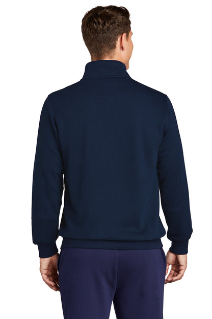 Custom Embroidered Sport-Tek Full-Zip Sweatshirt. ST259,True Navy