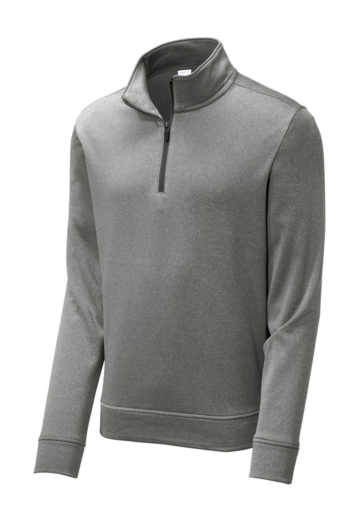 Sport-Tek  PosiCharge  Sport-Wick  Heather Fleece 1/4-Zip Pullover. ST263