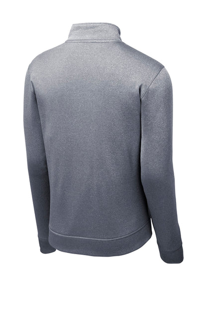 Sport-Tek  PosiCharge  Sport-Wick  Heather Fleece 1/4-Zip Pullover. ST263
