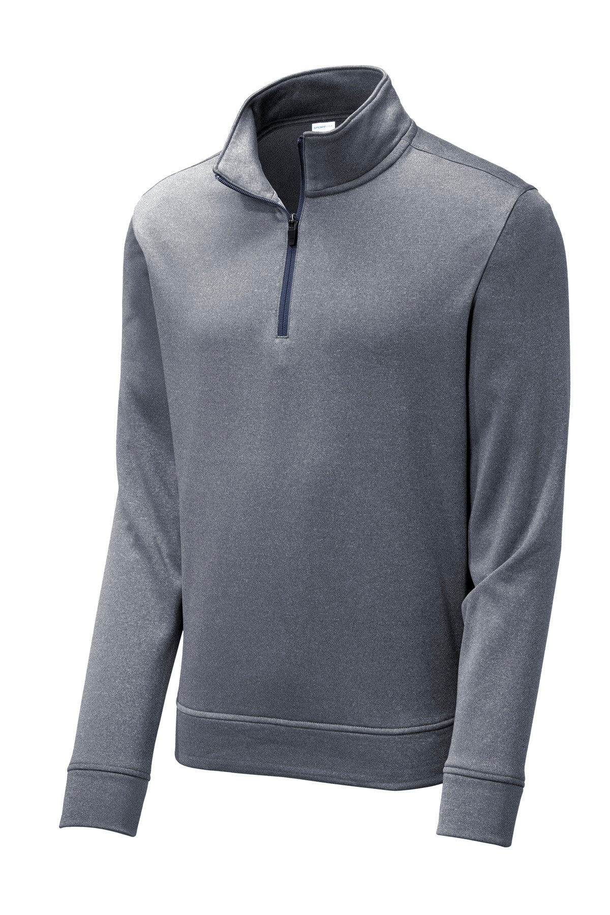 Sport-Tek  PosiCharge  Sport-Wick  Heather Fleece 1/4-Zip Pullover. ST263