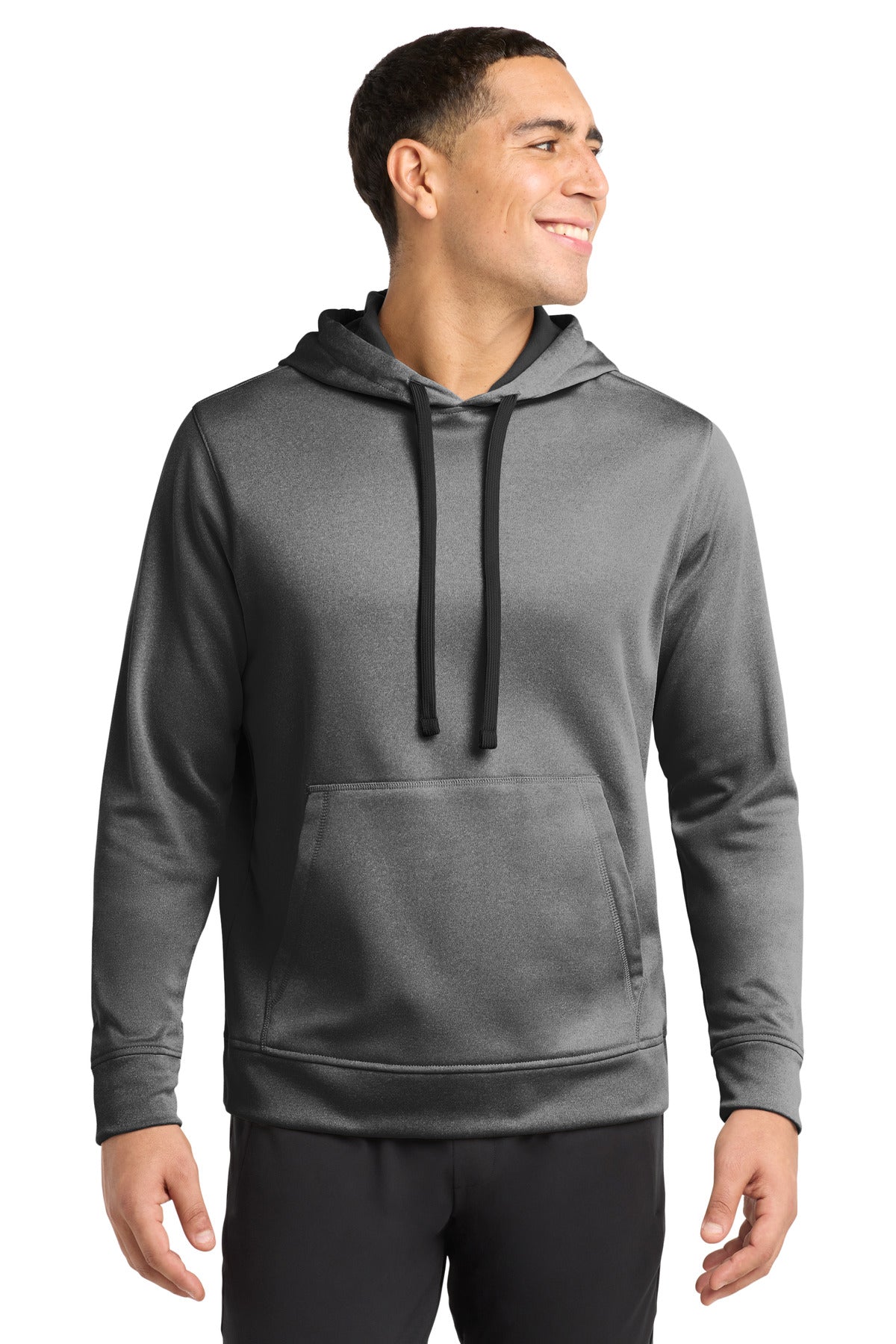 Custom Embroidered Sport-Tek Sweatshirts/Fleece in Black Heather