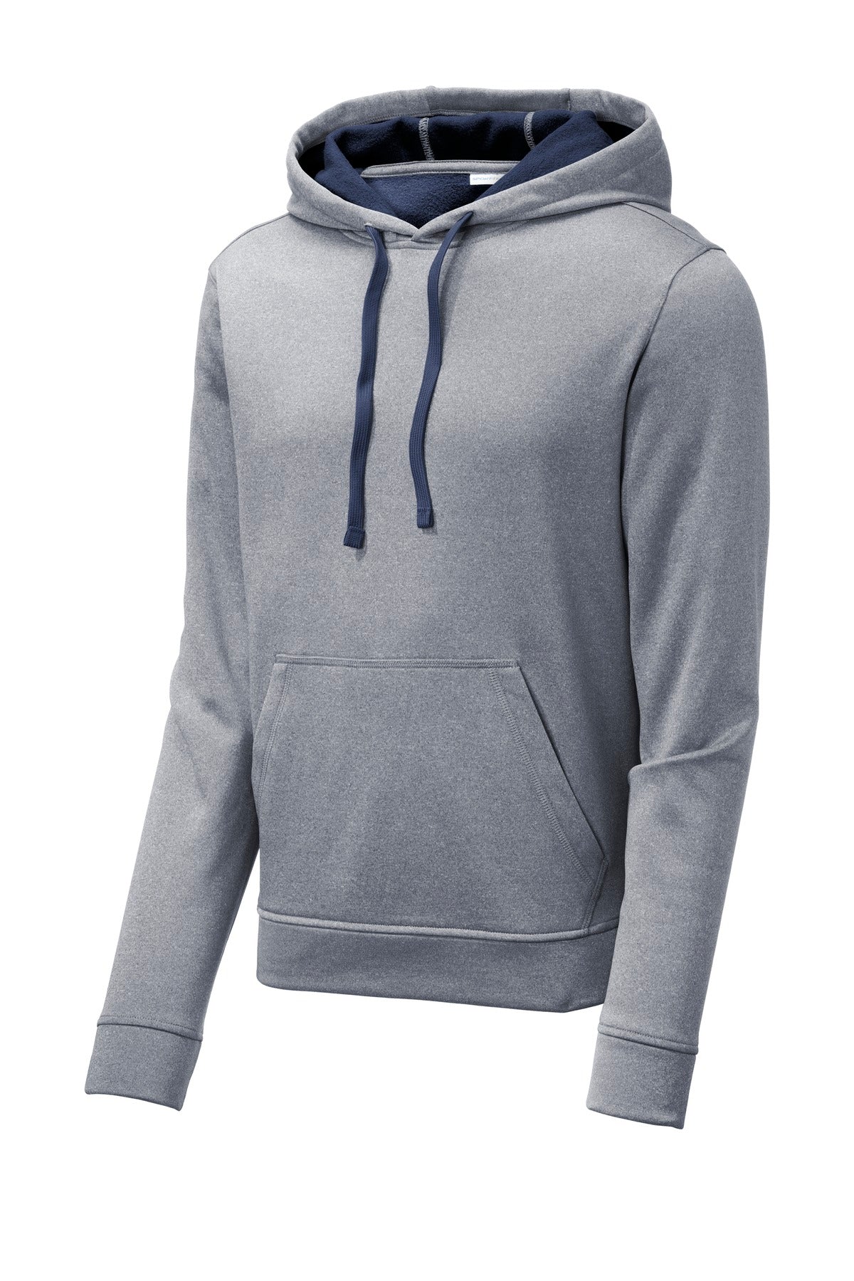 Sport-Tek  PosiCharge  Sport-Wick  Heather Fleece Hooded Pullover. ST264