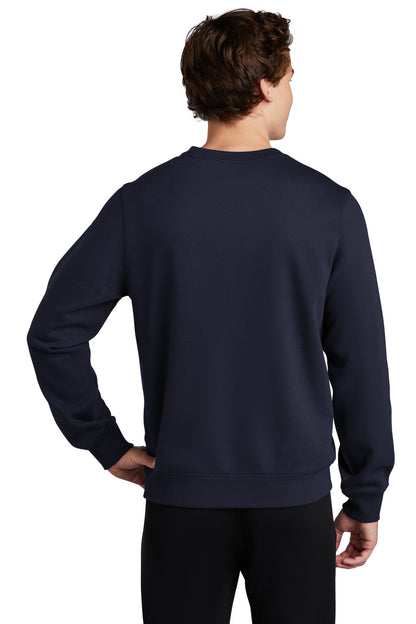 Custom Embroidered Sport-Tek Crewneck Sweatshirt. ST266,True Navy