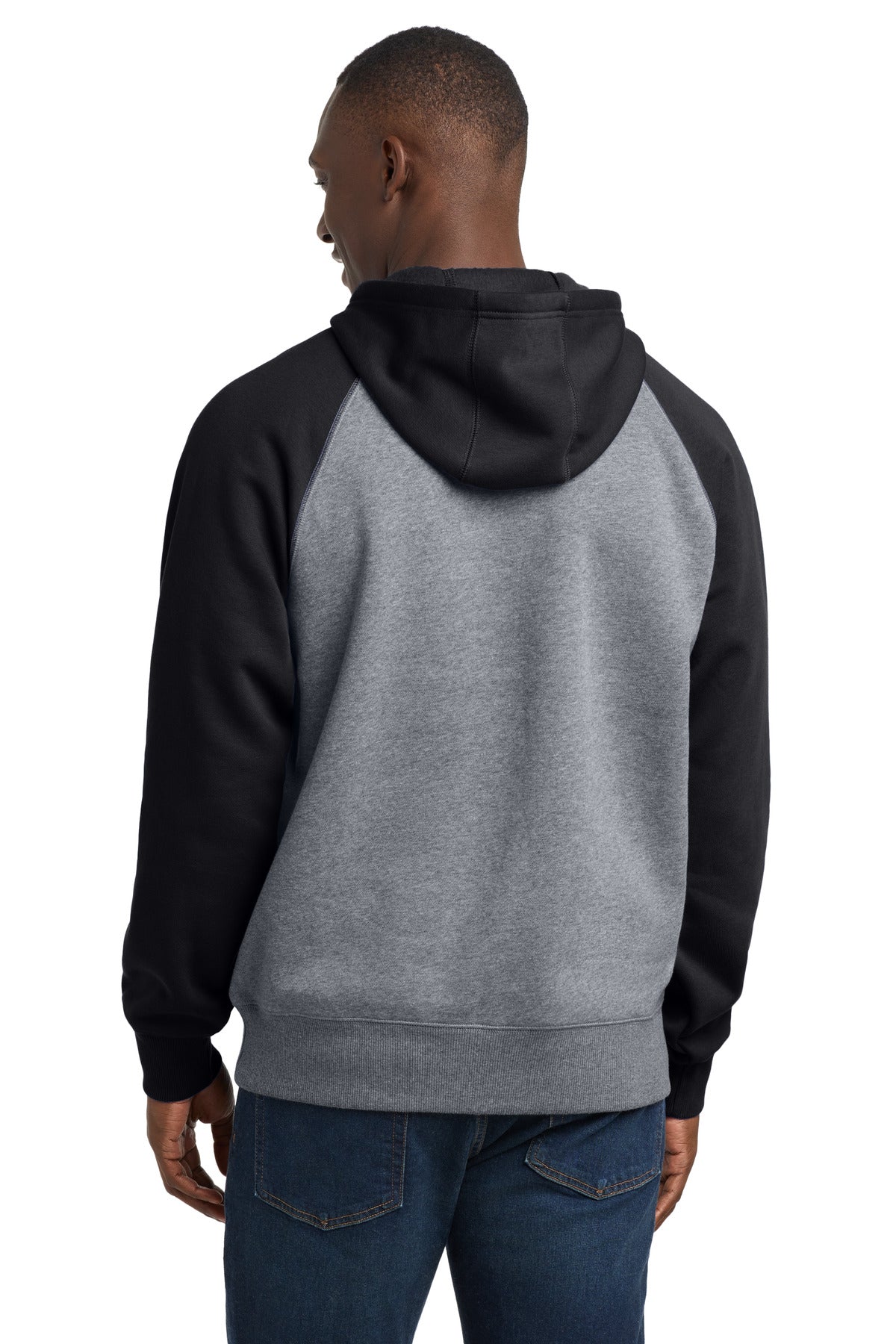 Custom Embroidered Sport-Tek Sweatshirts/Fleece in Black/ Vintage Heather