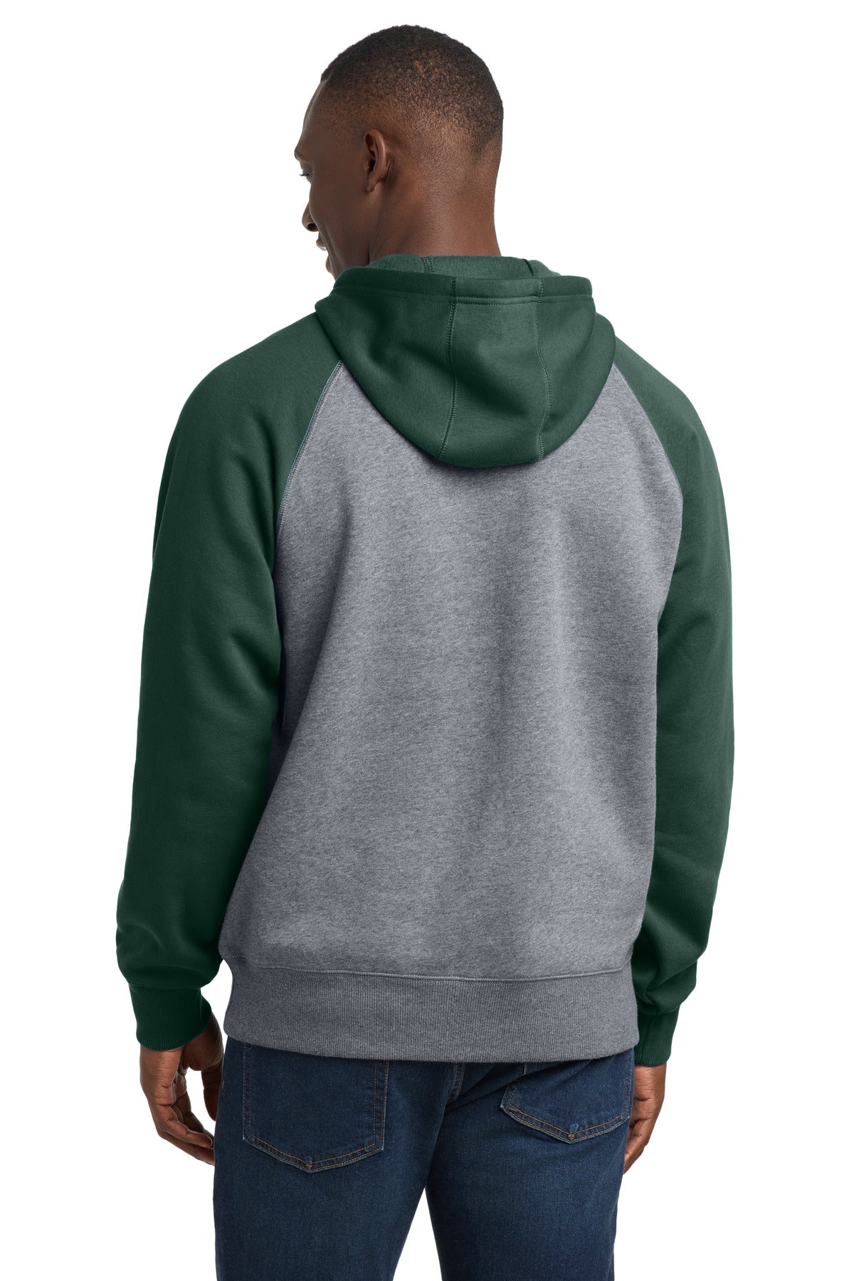Custom Embroidered Sport-Tek Sweatshirts/Fleece in Forest Green/ Vintage Heather